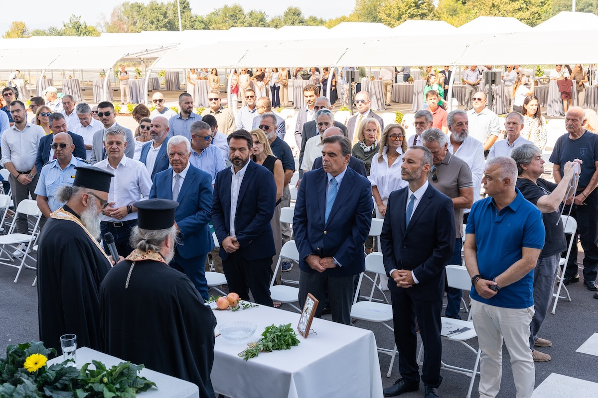 Εγκαίνια της νέας μονάδας, απ’ τα Περιβόλια του Βεζύρογλου.