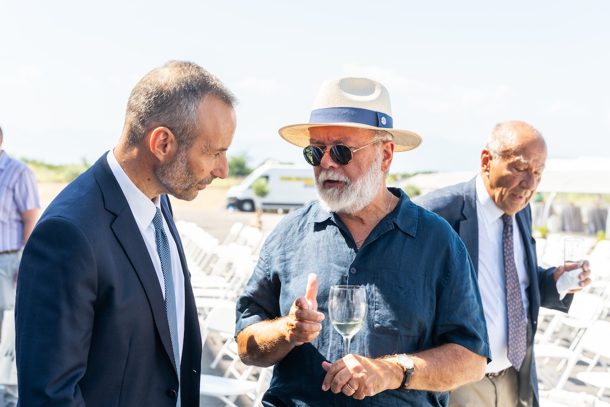 Εγκαίνια της νέας μονάδας, απ’ τα Περιβόλια του Βεζύρογλου.