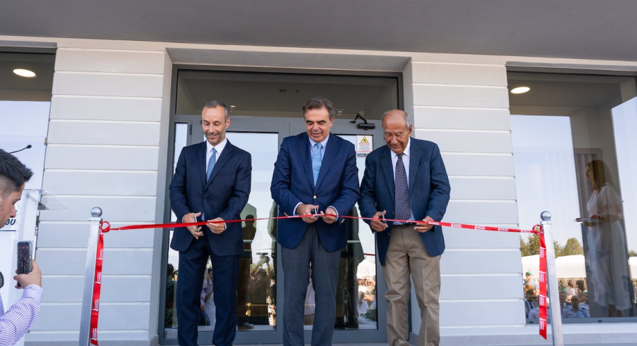 Εγκαίνια της νέας μονάδας, απ’ τα Περιβόλια του Βεζύρογλου.